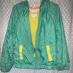 Cat & Jack Neon Girls’ Hoodie with Back Pouch